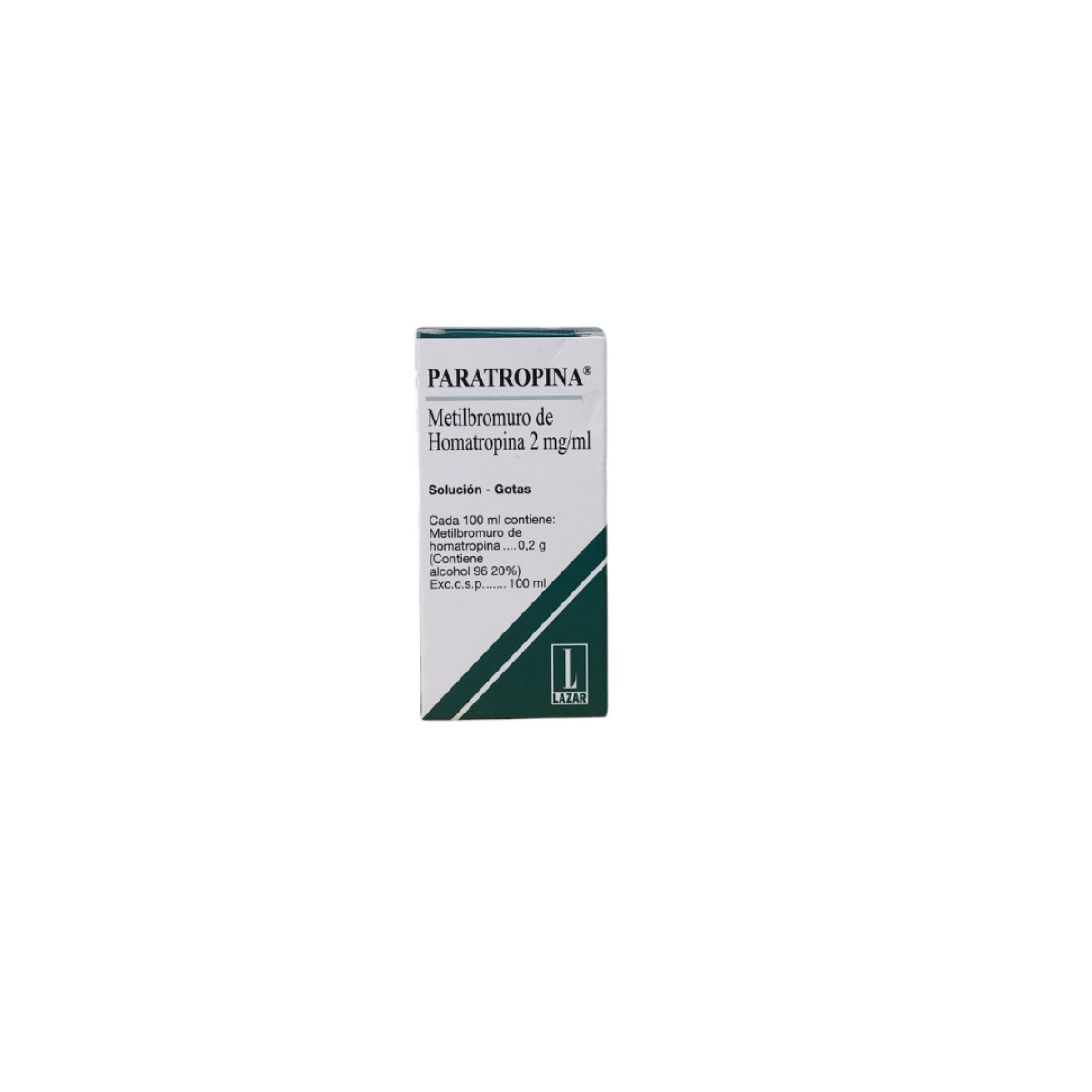 Analgésico Antiespasmódico Paratropina gotas 20 ml 