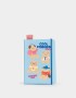 Anotadores Cuadernos y Memos Cuaderno A6 Korean Food - Azul Celeste