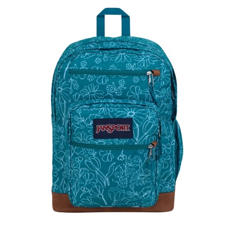 Mochila Cool Student Jansport Delightful Daisies Green