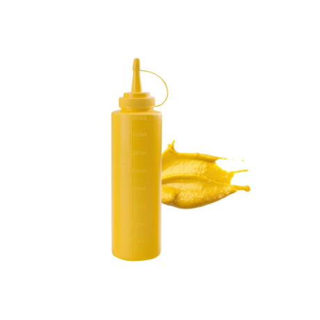 Pomo para salsa. De plástico amarillo 400 ml Lacor Pomo para salsa. De plástico amarillo 400 ml Lacor
