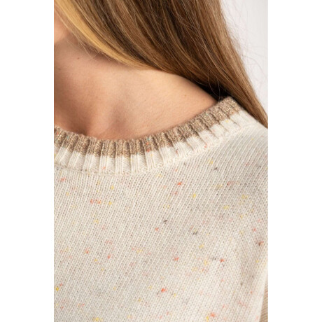 Sweater Lana Color Block Vison