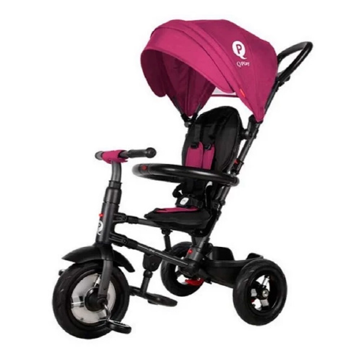 Triciclo Qplay Rito Plegable Reclinable - LILA 