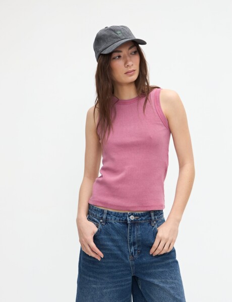 Musculosa Jenny Bordeaux