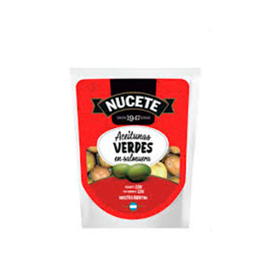 Aceitunas verdes 120g Nucete Aceitunas Verdes 120g Nucete