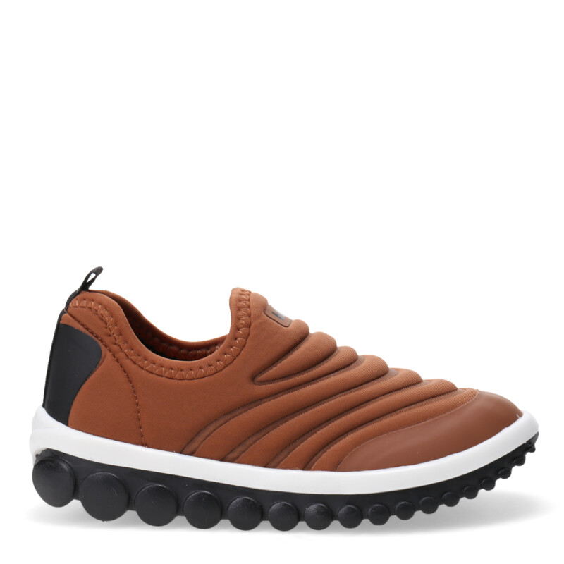 Championes Infantiles Bibi Roller 2.0 Marrón Caramelo - Negro