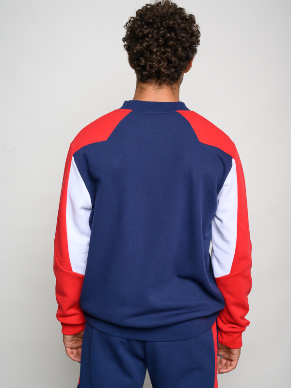 BUZO URBAN Nacional Hombre Azul Marino, Rojo, Blanco