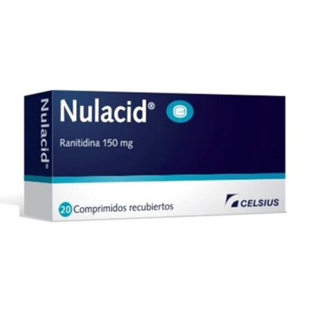 Nulacid 150mg 20 Comprimidos Nulacid 150mg 20 Comprimidos