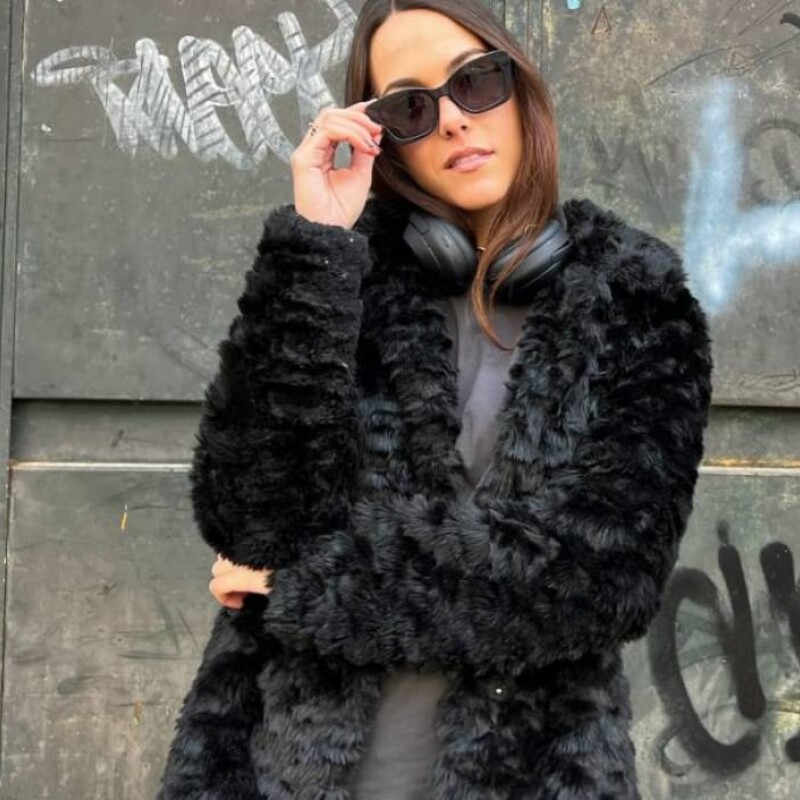 Lentes de Sol Chilli Beans Eco Cat Eye Negro