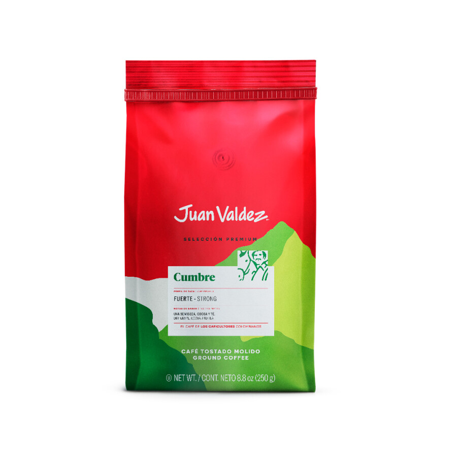 Café Premium Cumbre Fuerte Juan Valdez 250g Café Premium Cumbre Fuerte Juan Valdez 250g