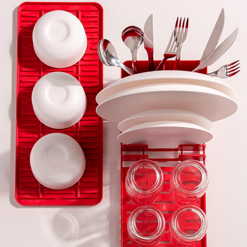 ESCURRIDOR BANDEJA PLASTICO BLANCO