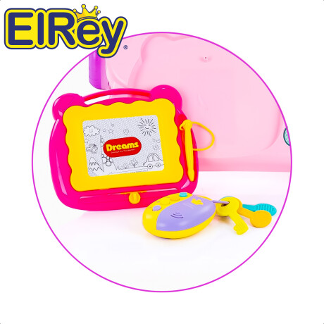 Caminador Bebe Andador Infantil Musical Caminar Niño Rosa