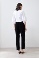 Pantalón slim sastrero negro