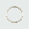 Par de alianzas MOON de plata 925 con cinta gruesa de oro amarillo Par de alianzas MOON de plata 925 con cinta gruesa de oro amarillo