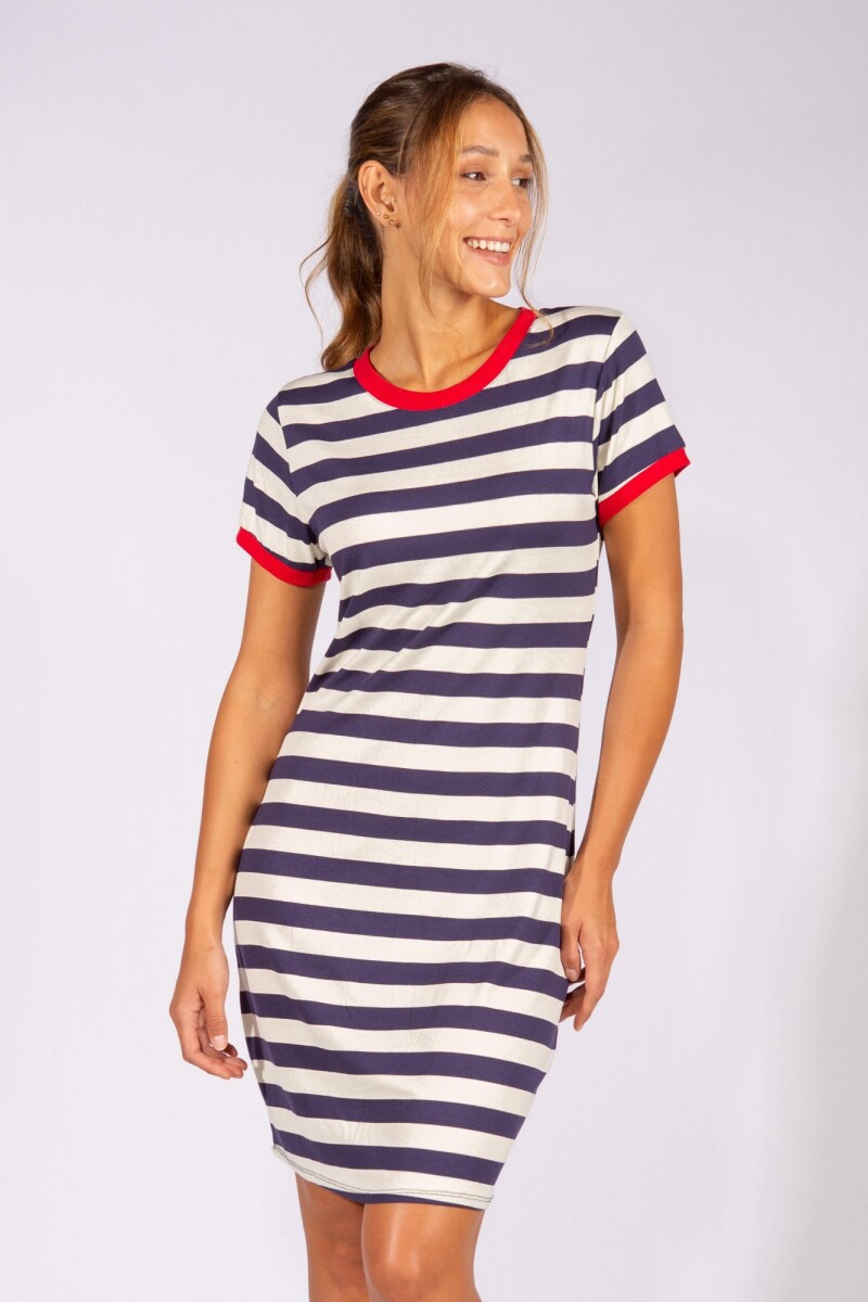 Vestido Marine Rayas