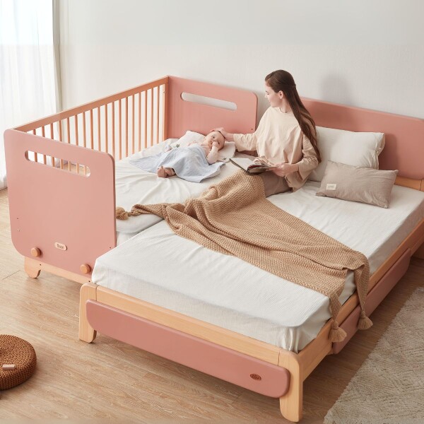 CAMA INFANTIL NANA Rosa - 1 PLAZA