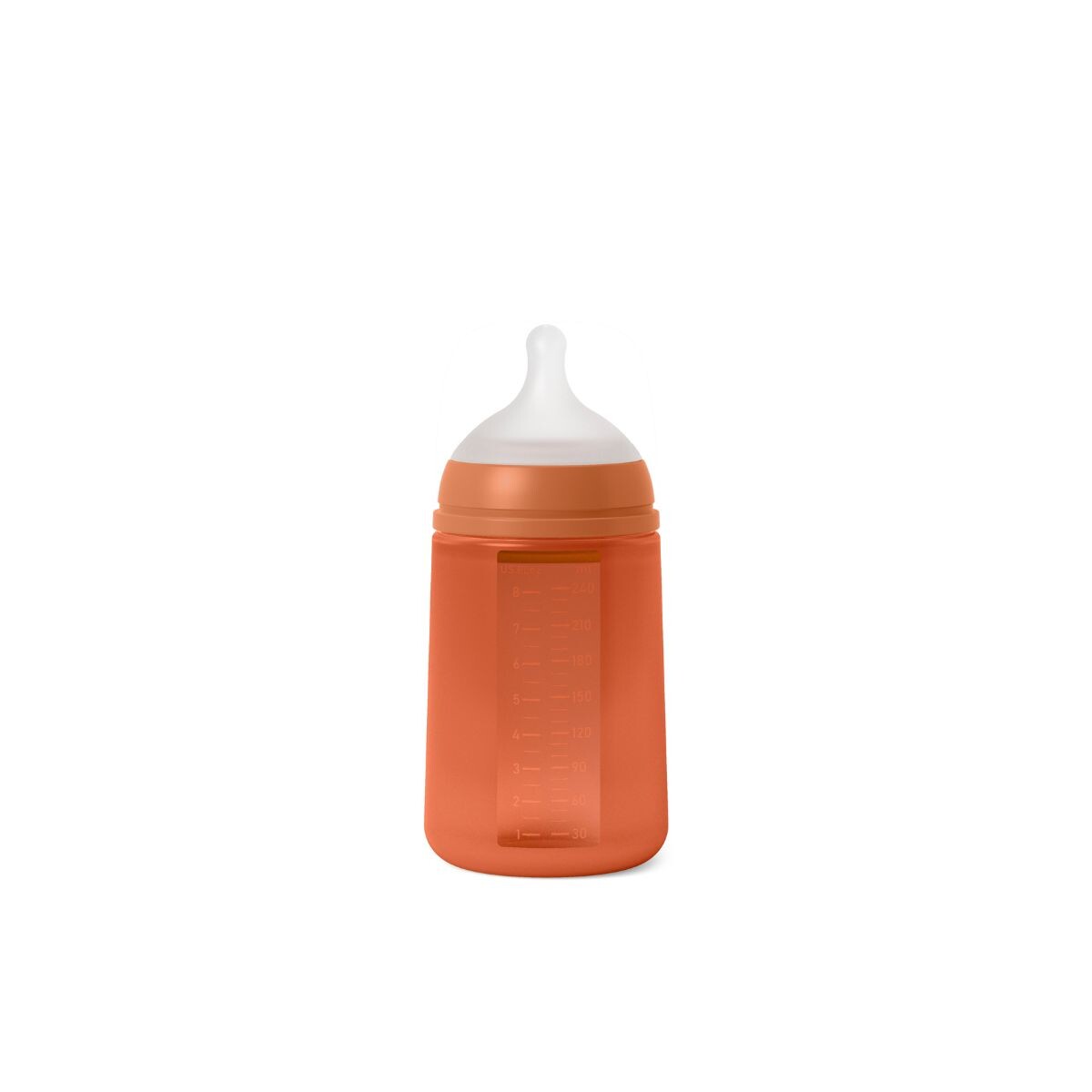 BIBSXPRO240ML3-6 - Mamadera Biberon Anticolico Sx Pro Fisiologico 240 Ml 3 A 6m Suavinex - Naranja 