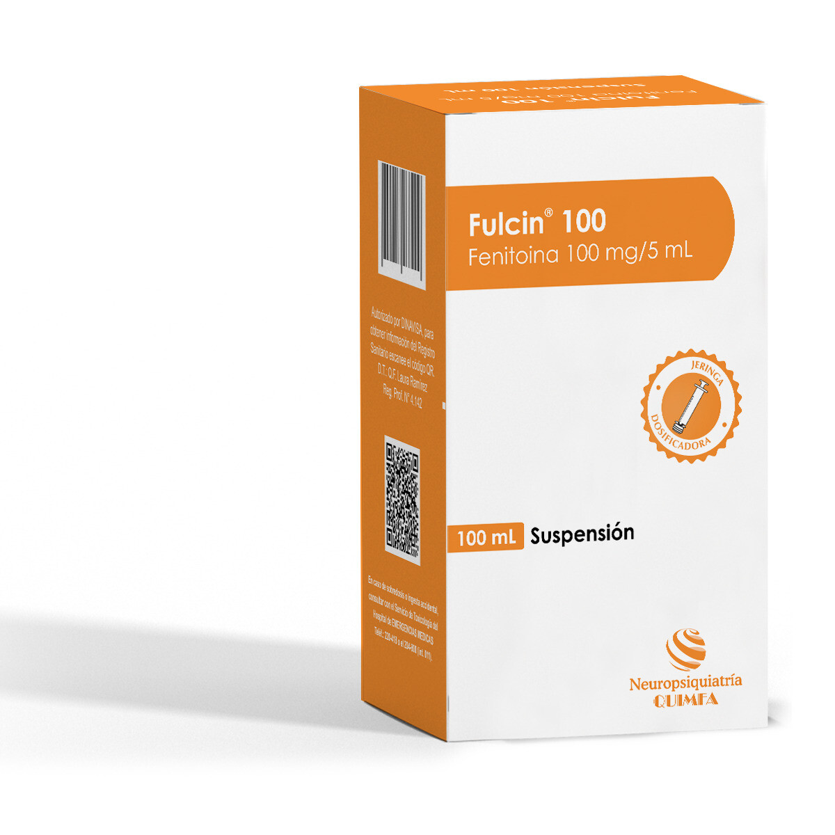 FULCIN 100 SUSPENSION X 100 ML. 