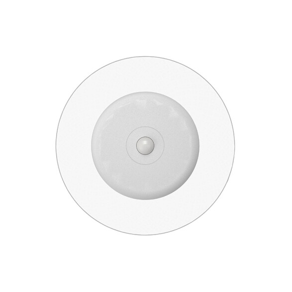 Aplique LED USB 0,7W blanco con sensor mov. y control Ø115mm RGBWW EG3634