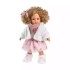 Muñeca Llorens Elena 35 cm Abrigo Peludo Rulos + Accesorios Variante Modelo Elena