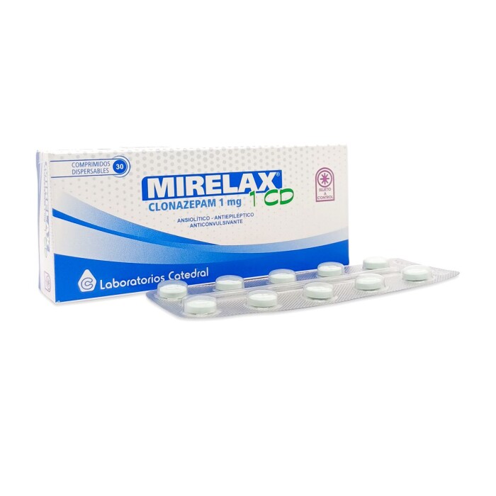 MIRELAX 1 MG CD CJ X 30 COMP. BIRRAN, única