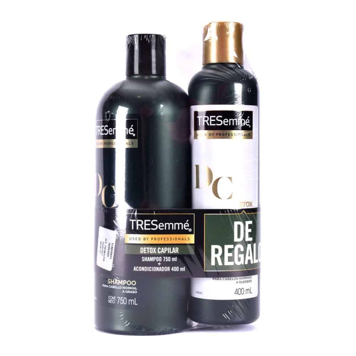 Pack Shampoo Y Acondicionador Tresemme Detox Capilar 750 ml + 400 ml 