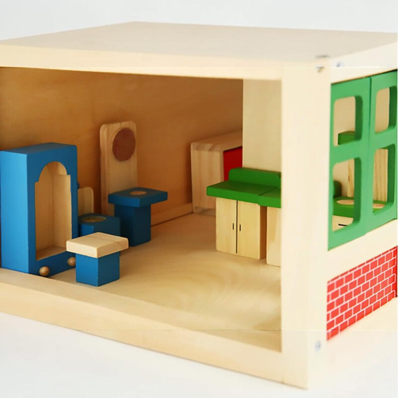 Casa de Muñecas de Madera Viga 2 Pisos Casa de Muñecas de Madera Viga 2 Pisos