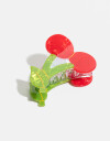 Broche Frutas Broche De Cerezas - Combinacion Bicolor
