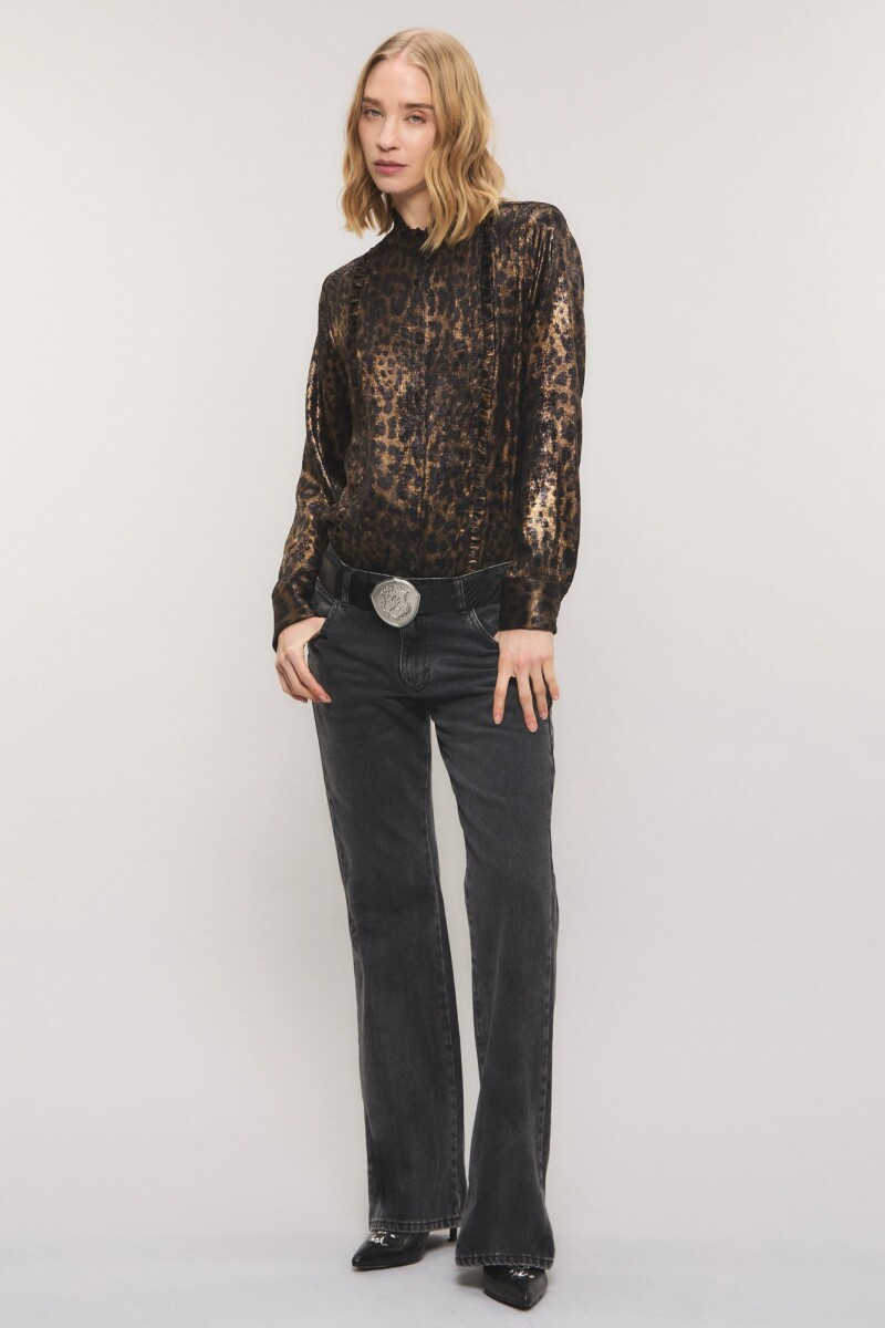 CAMISA WILD DESIRE Ocre