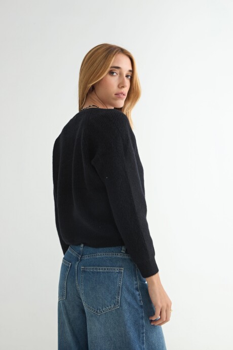 CARDIGAN TILIA NEGRO