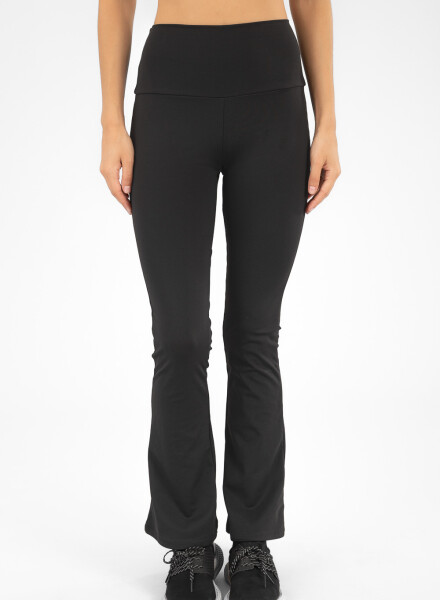 Flare pant Negro