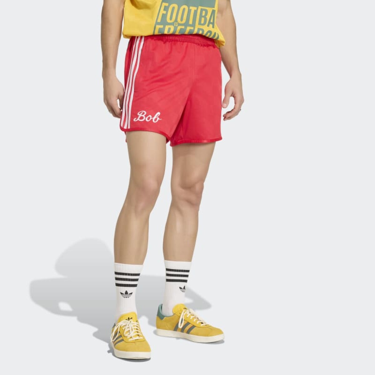Short Addias Originals Bob Marley - Rojo 