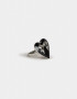 Anillos Medianos y Grandes Con corazón Anillo Con Corazón - Plateado