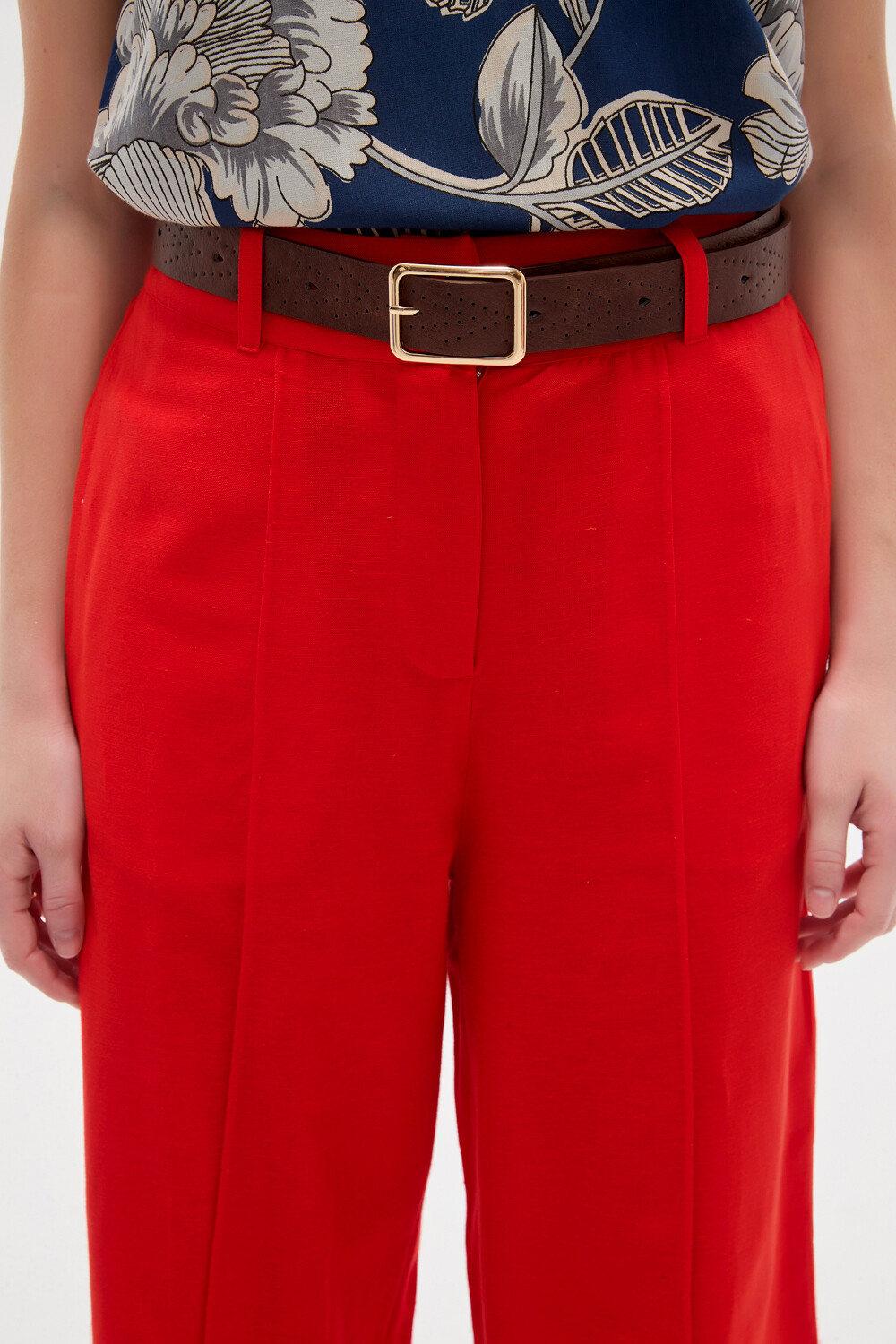 Pantalon Komae Rojo Anaranjado