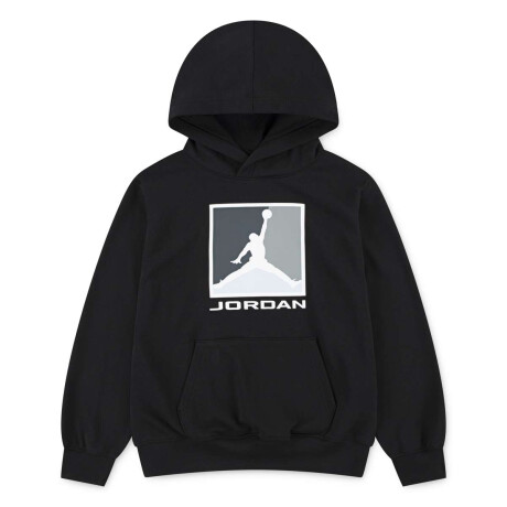 Campera Essentials FT Baseline Polera de Niño Negro