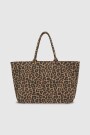 BOLSO LEO TOTE DE LONA Leopardo