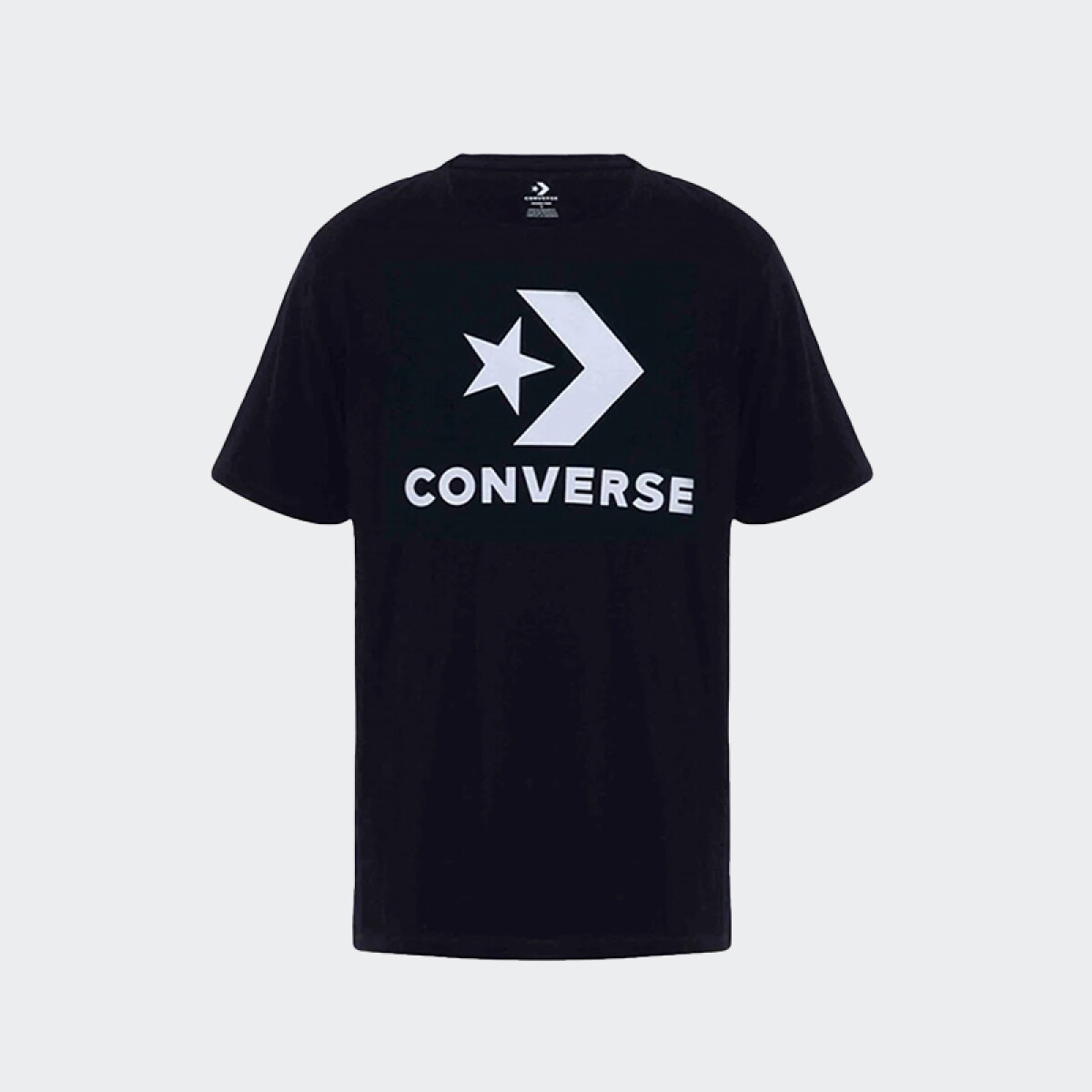 Remera Converse Logo Star Chev - Negro 