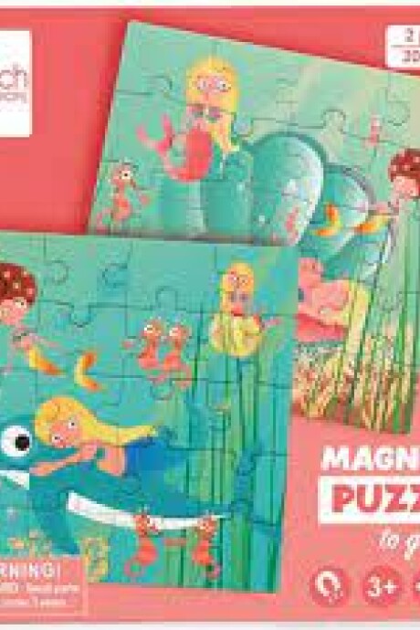 MAGNETIC PUZZLE MERMAID MAGNETIC PUZZLE MERMAID