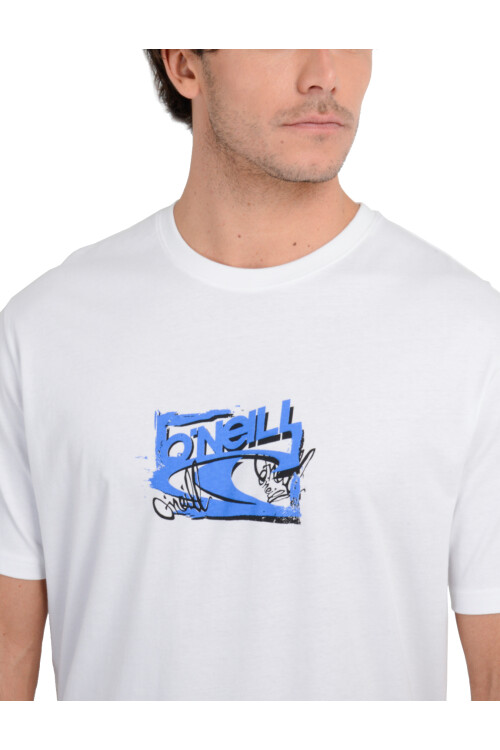 Remera O'Neill Brush Wave Blanco