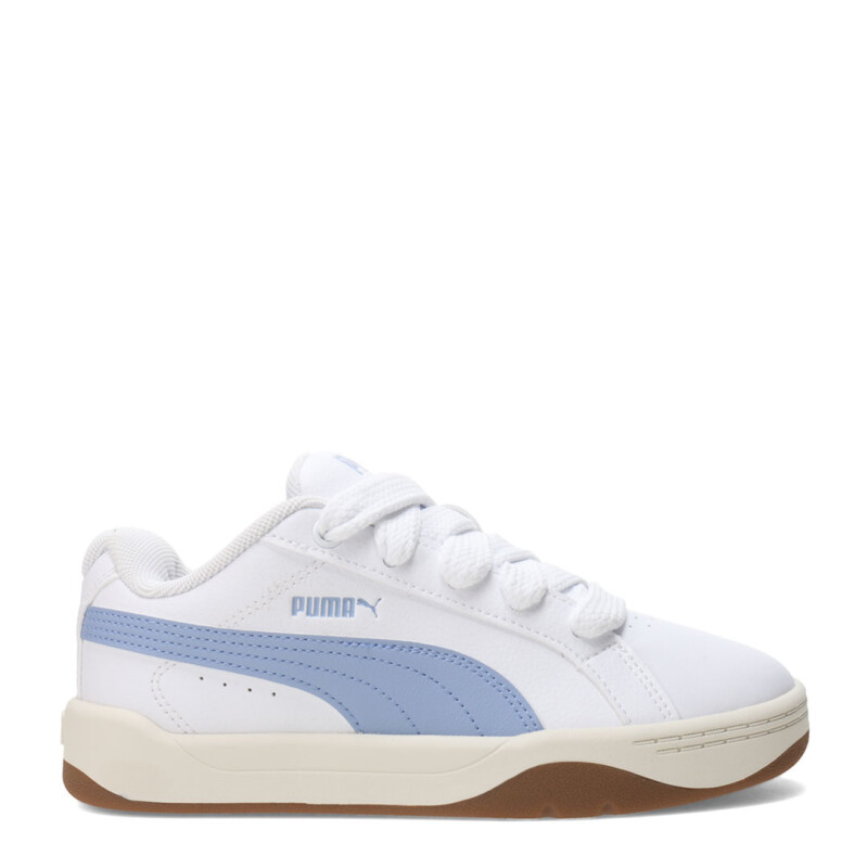Championes de Niños Puma Park Lifestyle Easy Junior Blanco - Celeste