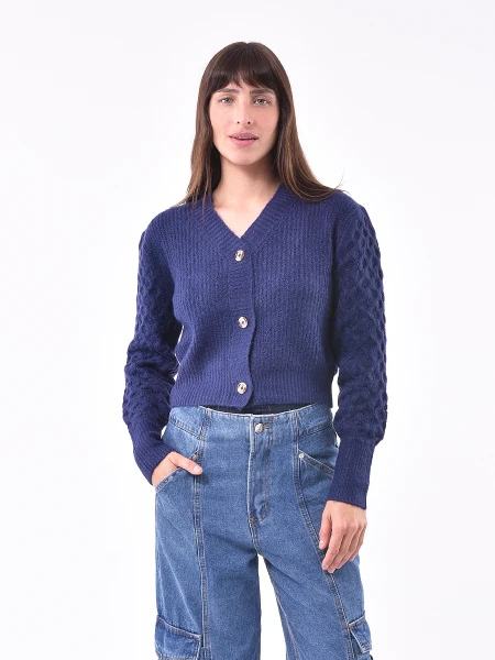SACO MAVER AZUL OSCURO