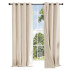 Cortina 100% Blackout 2Paños 140x220 Textura Lino Doble Faz Variante Color Beige