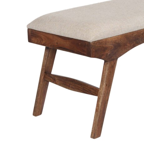 PIE DE CAMA MADERA-ACACIA NATURAL-BEIGE MILAN