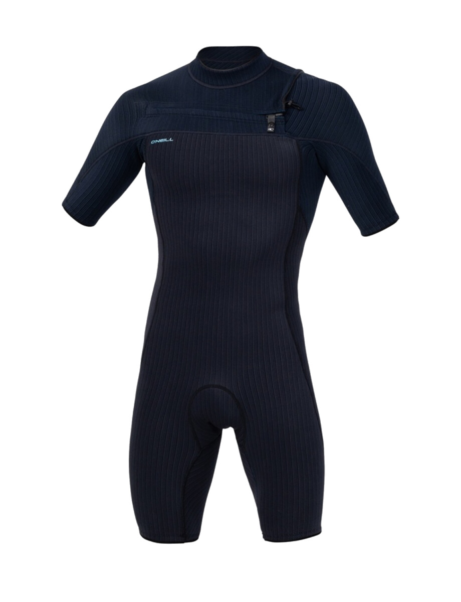 HyperX Flatlock 2mm - Chest Zip - SS Springsuit - Negro 