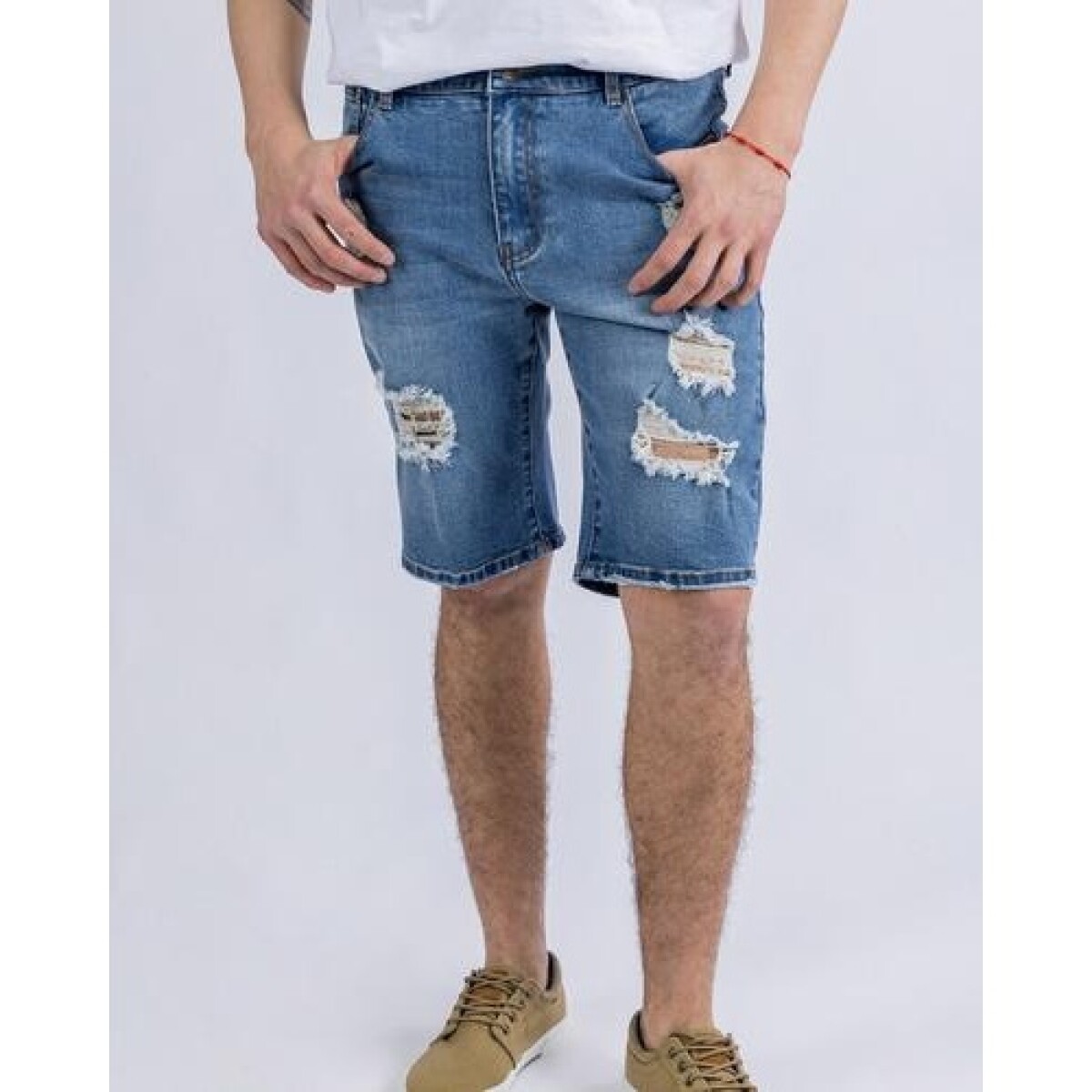Short bermuda de jean UFO Jonas celeste - Celeste 