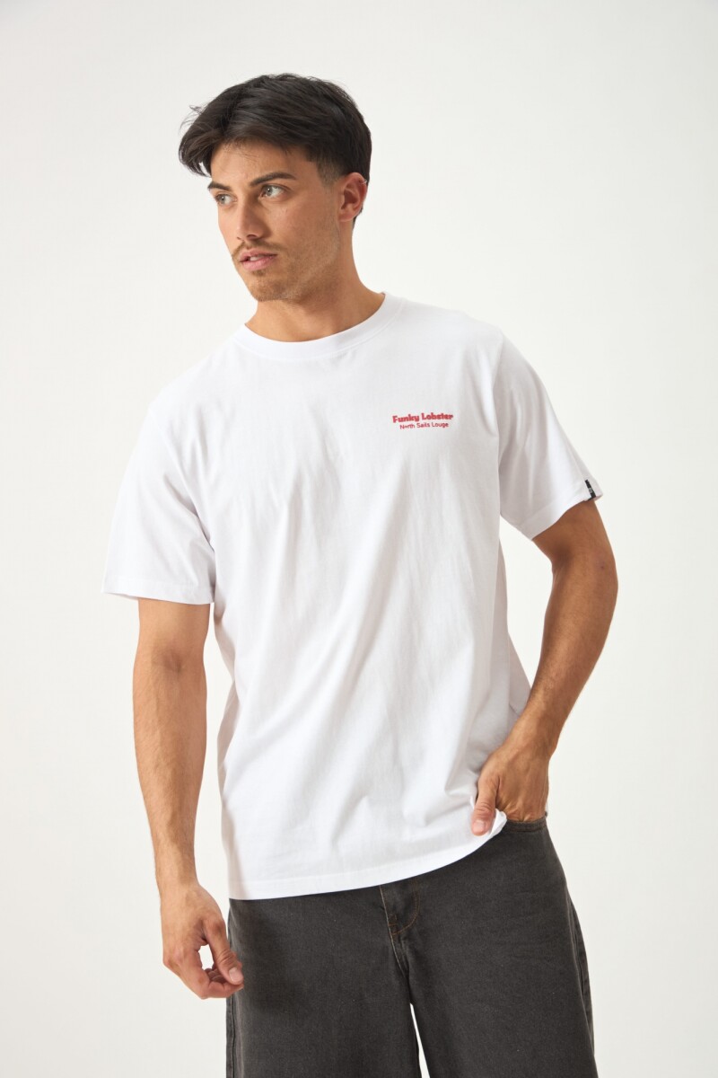 REMERA LOBSTER - BLANCO 