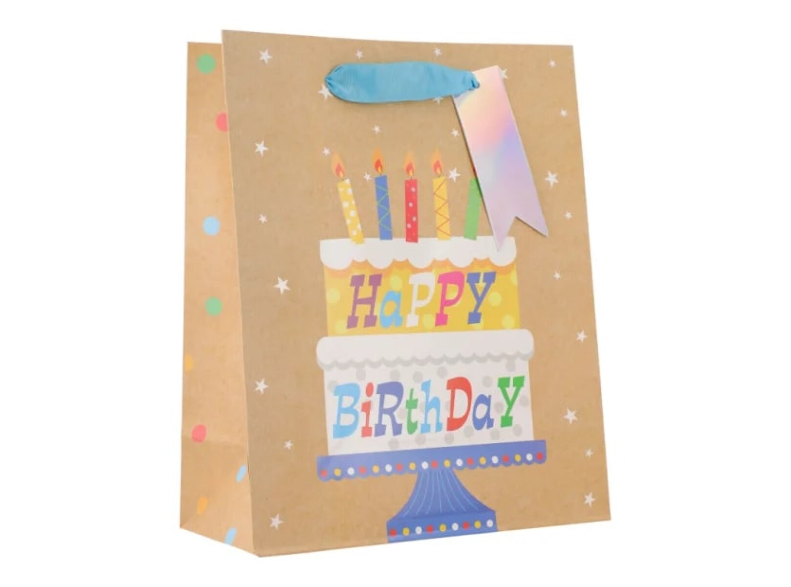 Bolsa Top Grande - Happy Birthday Torta 