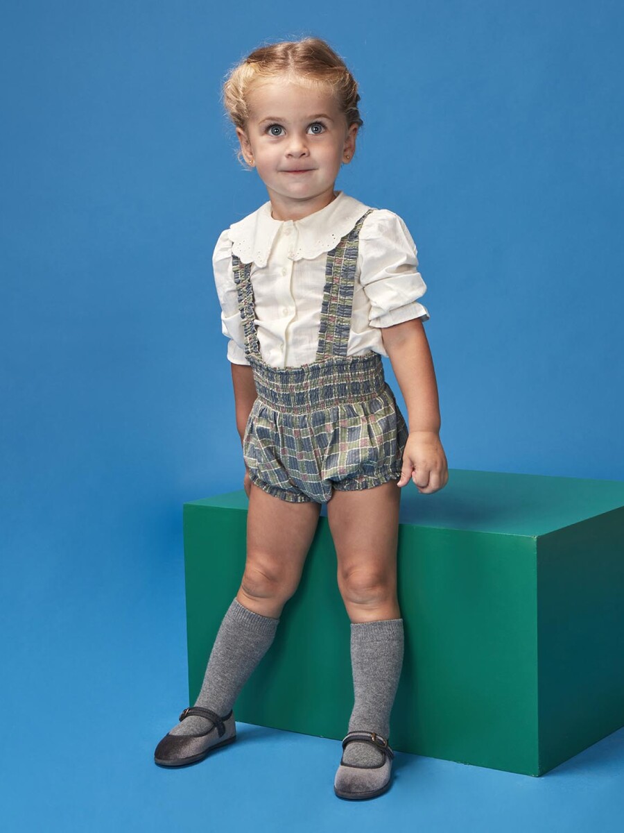 Ranita De Cuadros Azul Pato