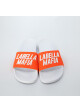 Chinelas Futura Blanca & Naranja U