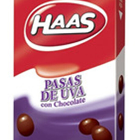 PASAS DE UVA C/CHOCOLATE HAAS 70 GR PASAS DE UVA C/CHOCOLATE HAAS 70 GR