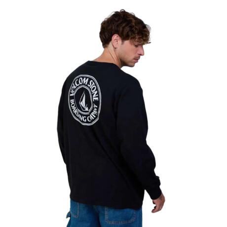 Remera Volcom Abg Horizon Negro